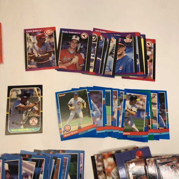 Lot of 312 Donruss Leaf Baseball Cards 1981-1994 - Picture 3 of 10